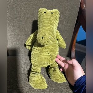 Jellycat Cordy Roy Gator Plush Green Corduroy Alligator Crocodile Stuffed Animal